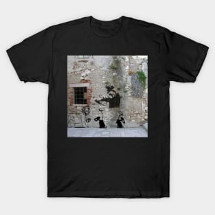 Banksy Wall Art T-Shirt